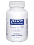 Curcumin 500 With Bioperine - 120 Capsules Pure Encapsulation. Fixed Price $105.13.
