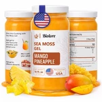 Sea Moss Gel Superfood Mango Pineapple, 16 Oz 2-WEEK Supply Wildcrafted.... Fixed Price $48.59.
