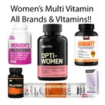 Optimum Nutrition Opti-women, Vitamode, Swiss Energy Womens Health Now Vitamin. Fixed Price $19.99.
