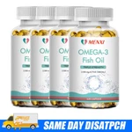 Omega Fish Oil Softgels Extra Strength 3600MG Epa & Dha Heart Brain Health. Fixed Price $12.83.