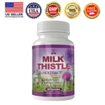 Milk Thistle Extract Health Liver Function Non-gmo Antioxidant Detox Capsules. Fixed Price $22.91.