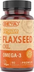 Deva Vegan Premium Flaxseed Oil With Omega 3 Supplement Capsules 90 Count. Fixed Price $13.16.