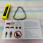 Uswel Magnetic Therapy Bracelet Womens Gold And Silver Toned Adjustable W/tool. Fixed Price $13.59.