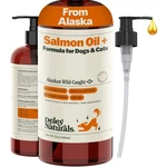 Deley Naturals Wild Alaskan Salmon Oil For Dogs - New Improved Pl.... Fixed Price $77.90.