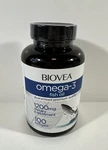 Biovea Omega 3 Fish Oil 1200MG 100 Softgels. Fixed Price $13.50.