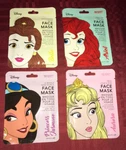 New Disney Parks Face Masks Skincare By Mad Beauty Lot Aurora Ariel Belle Jasmin. Fixed Price $49.99.