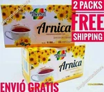 2 Packs Arnica Tea / De Infusion 50 Bags 0.3 Oz Each Therbal. Fixed Price $12.98.