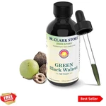 Green Black Walnut Hull Tincture Extra Strength By Dr. Hulda Clark, 4 Oz. Fixed Price $106.95.
