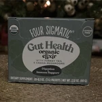 Four Sigmatic Gut Health Elixir 20 Packets Organic Turkey Tail Chaga Caffeine. Fixed Price $27.00.