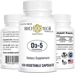 Bio Tech Pharmacal D3 5000 Iu Vitamin 250 Vegetable Capsules Immune Health. Fixed Price $22.59.