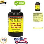 Ys Organic Farms: Royal Jelly Bee Pollen Propolis W/ginseng 90 Ct. Fixed Price $34.99.
