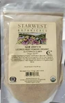 Starwest Organic Licorice Root Powder 4 Oz. Kosher Certified. Fixed Price $14.97.