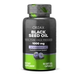 Orzax Black Seed Oil Cold Pressed 100% Pure Immune System Rich In Omega. Fixed Price $22.99.