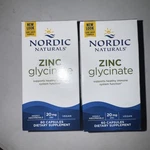 2X Nordic Naturals Zinc Glycinate Healthy Immune System Function 60 Cap Exp 1/27. Fixed Price $19.80.