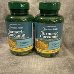 Puritan's Pride Turmeric Curcumin Vitamin Capsule - 180 Count. Fixed Price $19.95.
