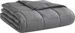 Weighted Idea Blanket For Adults Dark GREY48"X72"15LBS Cotton. Fixed Price $29.00.