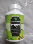 Living Natural Way Prostate Fix 60 Capsules Exp 08/2026. Fixed Price $21.00.