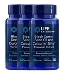 Life Extension Black Seed Oil With Bio Curcumin 60 Softgels ( 3 Bottles ). Fixed Price $69.00.