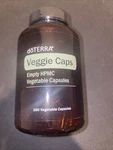 Doterra Veggie 160 Empty Hpmc Capsules New Sealed Exp. 07/2027. Fixed Price $10.95.