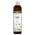 Aura Cacia Organic Castor Oil, 16 Fl. Oz., Skin Care, Hair Massage, Moistu. Fixed Price $9.99.