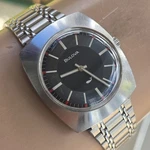 Vintage Bulova Sea King "ge" Men's Manual Wind Watch 11AN Two-tone Dial 1971. Fixed Price $399.00.