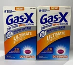 Gas-x Ultimate Strength Relief Softgels Pack Exp 05/2028. Fixed Price $28.99.