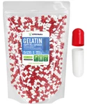 Size 1 Red/white Empty Gelatin Capsules Gelcaps Pills Kosher. Fixed Price $74.99.