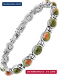 Jeroot Ultra Strength Magnetic Bracelet For Women 3500-6000 Gauss Neodymium. Fixed Price $33.73.