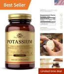 Potassium Gluconate 100 Tabs Convenient Source For Optimal Electrolyte Balance. Fixed Price $26.99.