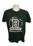 Binghamton University Choose Well Be Healthy Adult Medium Green Tshirt. Fixed Price $18.00.