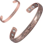 Feraco Women Bracelet Ultra Strength Magnetic Pure Copper Pain Relief. Fixed Price $26.62.