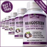 Mangosteen Skin Extract Xanthones Antioxidant Immune Capsules Aging Pills. Fixed Price $13.91.