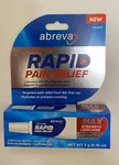Abreva Cold Sore Treatment Rapid Pain Relief Cream 3 G Tube Exp 05/2026. Fixed Price $7.99.
