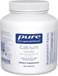 Pure Encapsulations Calcium Citrate 180 Capsules. Fixed Price $32.49.
