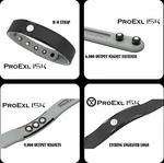 Proexl 15K Energy Sports Golf Magnetic Bracelet Adjustable, Black Navy Blue. Fixed Price $40.00.