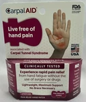 Carpalaid Box Of 6 Patches For Smaller Hands Tunnel Relief. Fixed Price $24.99.