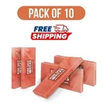Himalayan Salt Tiles 8X4X1 Pack Of 10 For Spa, Sauna Walls & Home Decor. Fixed Price $102.90.