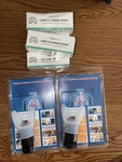 Pack Of 5 Medilisk Lung Cleansing Spray 1OZ And 2 Resp. Resistance Exerciser Nib. Fixed Price $75.00.
