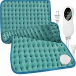 Electric Heating Pad For Back Neck Pain Relief With 10 Settings Auto-off. Fixed Price $14.79.