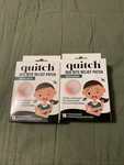 (2) Quitch Bug Bite Relief, Transparent Hydrocolloid Patches Plant Powered. Fixed Price $8.00.