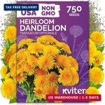 Kviter 750 Dandelion Seeds For Planting (taraxacum Officinale)- Greens. Fixed Price $10.92.