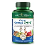 Purity Products Omega 3-6-9 Vegan And Vegetarian 60 Count (pack Of 1), Red. Fixed Price $42.93.