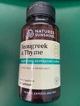 Natures Sunshine Fenugreek & Thyme 100 Capsules Respiratory Support. Fixed Price $20.99.