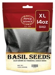 Spicy World Basil Seeds 14 Ounce Bag - Tukmaria, Sabja (pack Of 1). Fixed Price $14.43.