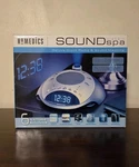 Homedics SS-4000 Sound Spa Alarm Clock Radio Machine New Open Box. Fixed Price $44.99.