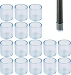 16PCS 3/4INCH Id Transparent Chair Leg Caps, Silicone 0.79 Inches, Clear. Fixed Price $11.94.