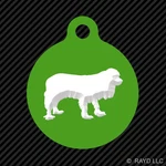 Cavalier King Charles Keychain Round With Tab Engraved Many Colors Canine Pet. Fixed Price $9.96.
