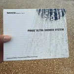Nikken Pimag Ultra Shower System Advanced Water Filtration Wall Mount Head 1383. Fixed Price $40.00.
