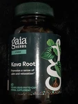 Gaia Herbs Kava Root - Helps Sustain Sense Of Calm & 60 Count (pack 1). Fixed Price $31.99.