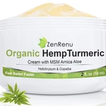 Zenrenu Organic Hemp Turmeric Cream With Arnica, Msm, 4 Fl Oz (pack Of 1). Fixed Price $83.99.